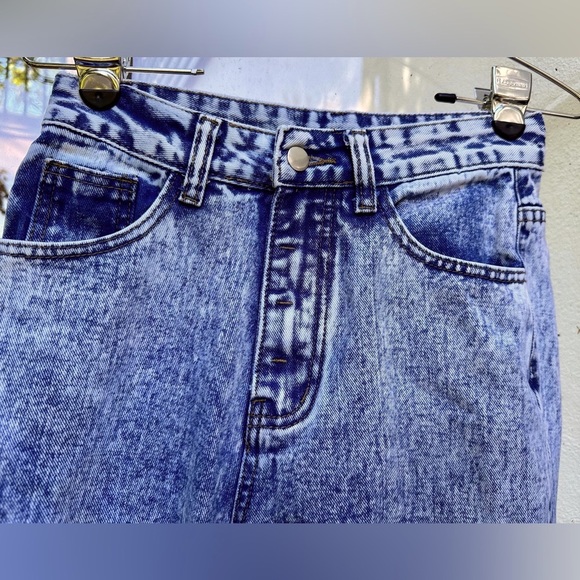 SHEIN - Women's Denium JEANS Sz XS - BLUE ACID WASH - Picture 2 of 14